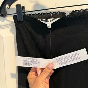 Alexander McQueen McQ Black Pencil Skirt